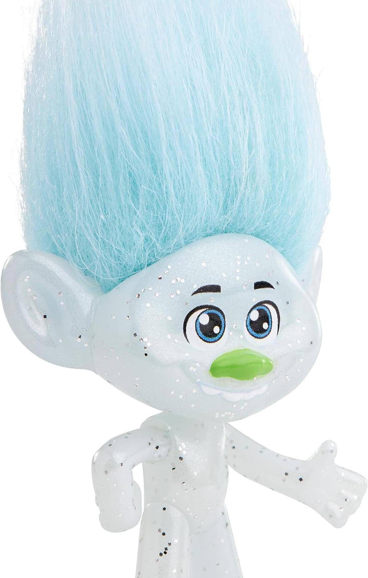 Mattel DREAMWORKS TROLLS Gemeinsam Stark Guy Diamond Puppe Plüschhaar 3+ HNF09