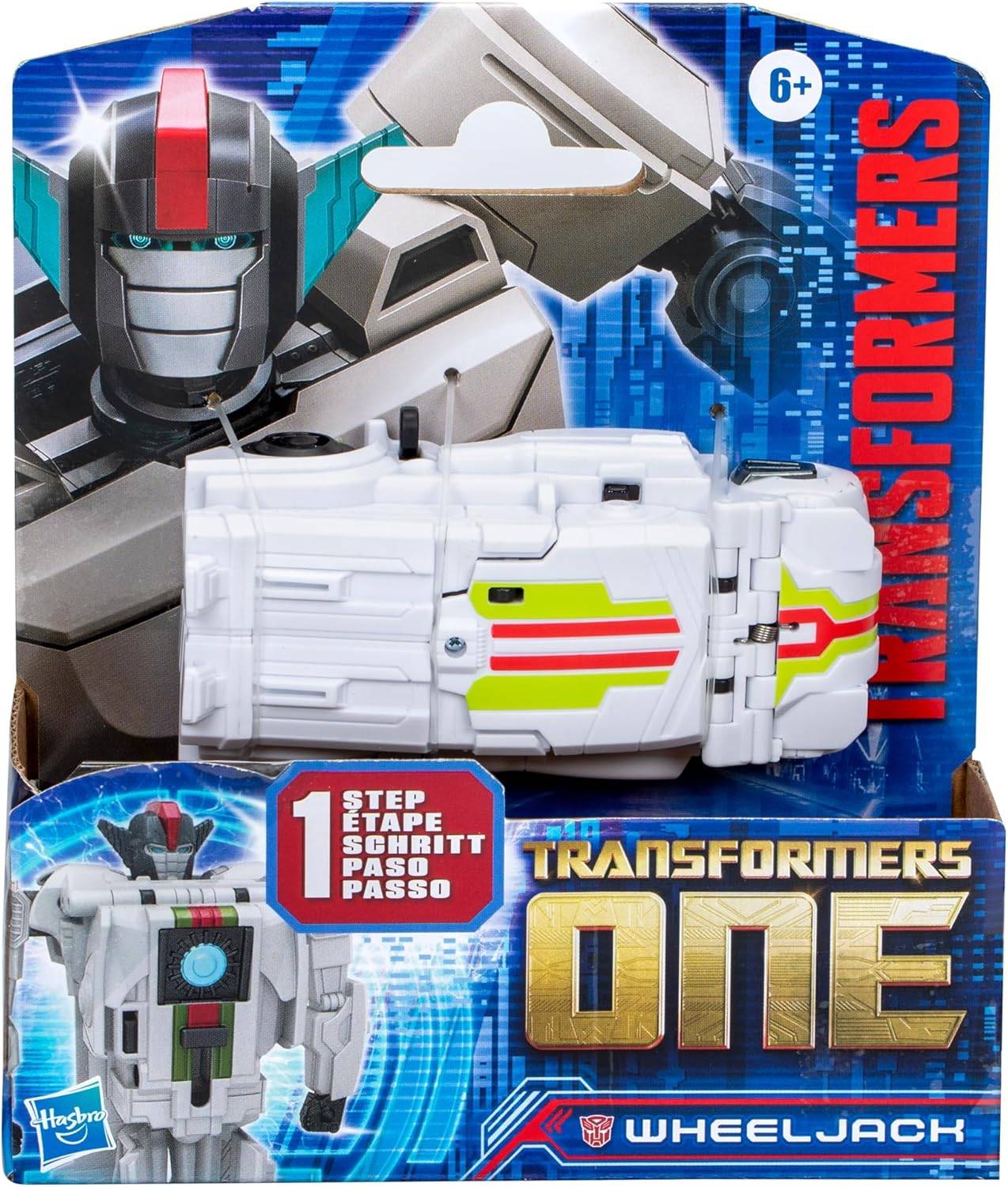 Transformers One COG Changer Wheeljack Action-Figur 6+