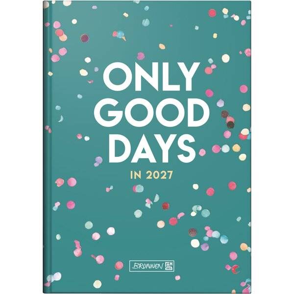 Buchkalender 795 A5 1 Tag/Seite Grafic-Einband Confetti 2027