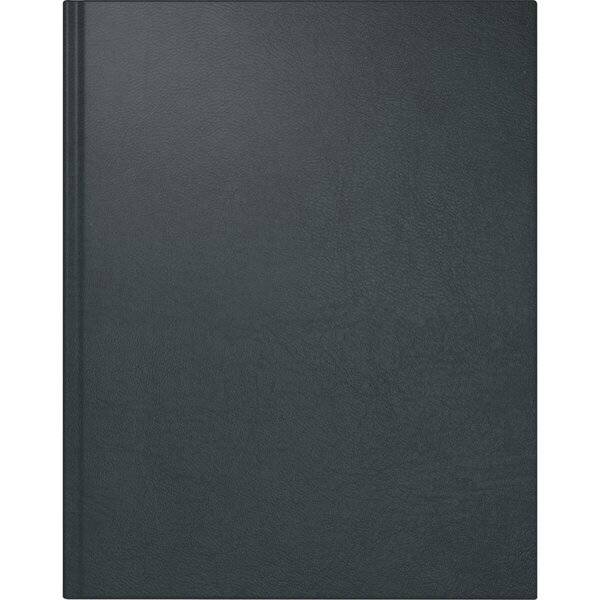 Buchkalender Managerkalender TM 20,5x26cm 1 Woche/2 Seiten Kunstleder schwarz 2027