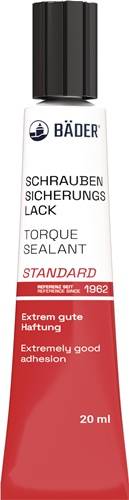 Schraubensicherungslack Stand.rot 20ml Tube BÄDER