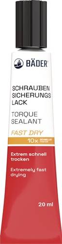 Schraubensicherungslack Fast Dry gelb 20ml Tube BÄDER