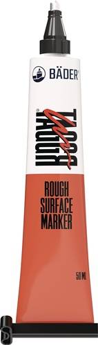 Tubenmarker TAGGR® Rough Surface Solvent weiß Tube 50ml BÄDER
