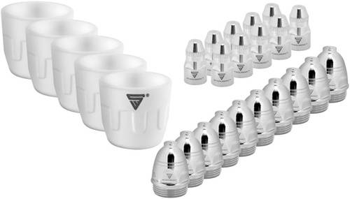Verschleißteile-Set f.P-80 25-tlg.STAHLWERK