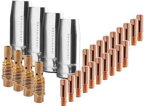 Verschleißteile-Set 28-tlg.f.AK15/MB15 AK14/MB14 STAHLWERK