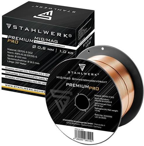 Schweißdraht STA 0,8mm 1kg STAHLWERK