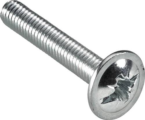 Möbelgriffschraube L.25mm Kreuzschlitz 10 St./Blisterbox HETTICH