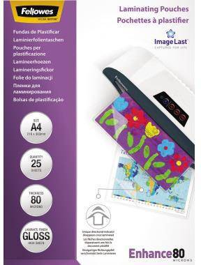 Fellowes Laminierfolie ImageLast 5396205 DIN A4 80my 25 St./Pack.