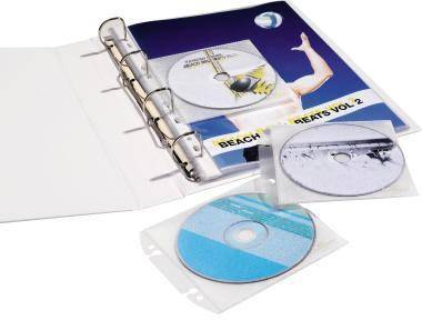 CD Hülle CD COVER EASY 10St transparent für 1 CD