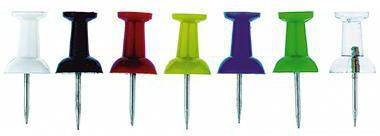 ALCO Pinnwandnadel 663-26 farbig sortiert 100 St./Pack.