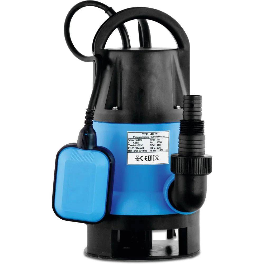 Tauchpumpe IP68 Blau 230V