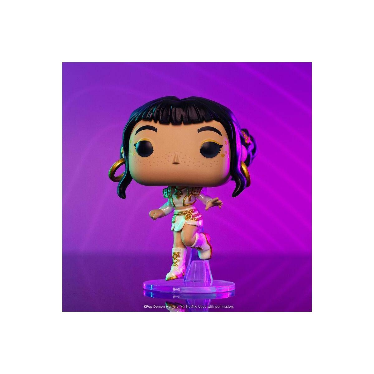 KPop Demon Hunters POP! Animation Vinyl Figur Zoey 9 cm