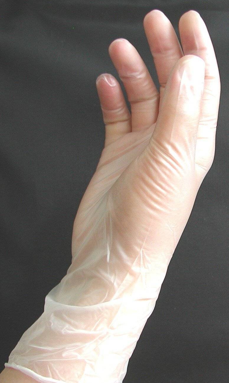BioClean Vinyl Handschuh, XL