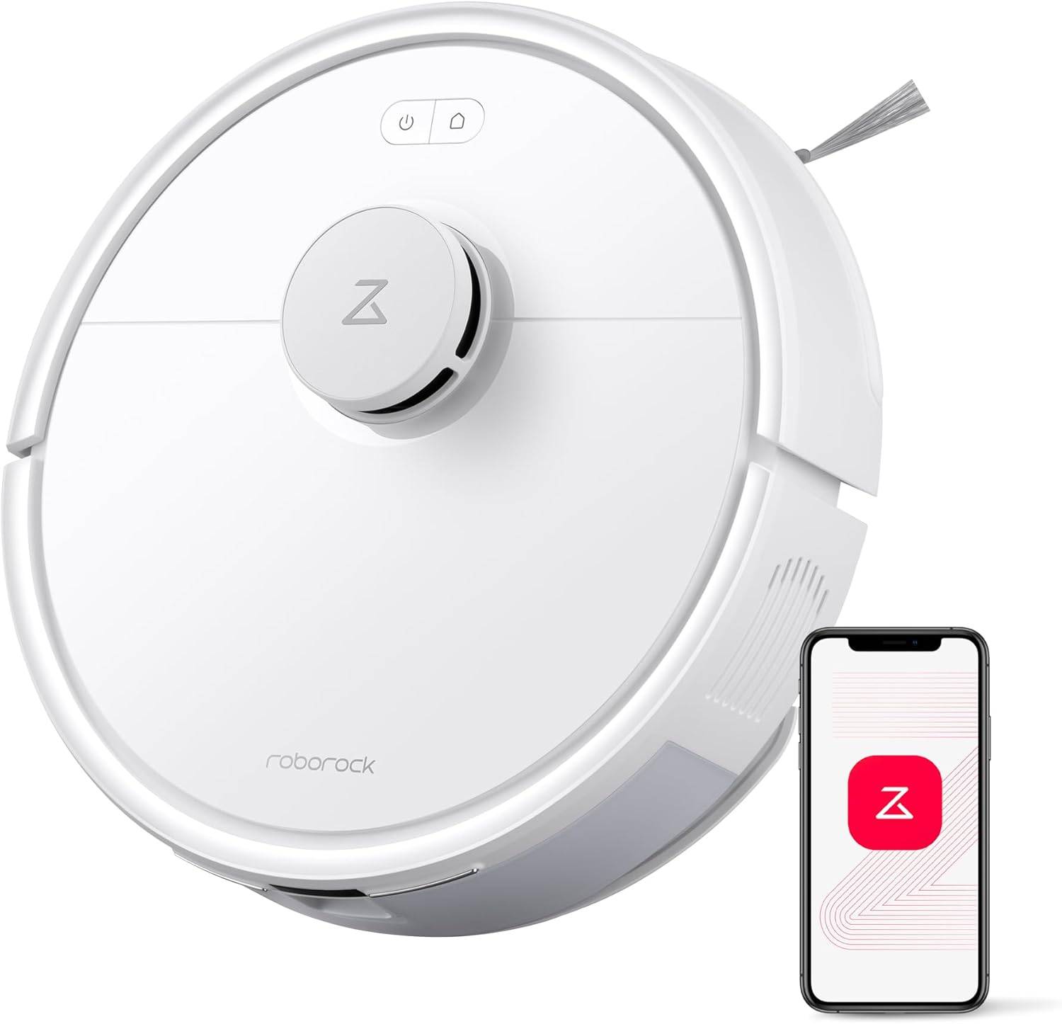 roborock Q7 L5 Saugroboter, Dual Anti-Tangle System, 8.000 Pa HyperForce Saugkraft, Präzise Navigation, Smart No-Go Zone, Einstiegsleistung, Perfekt