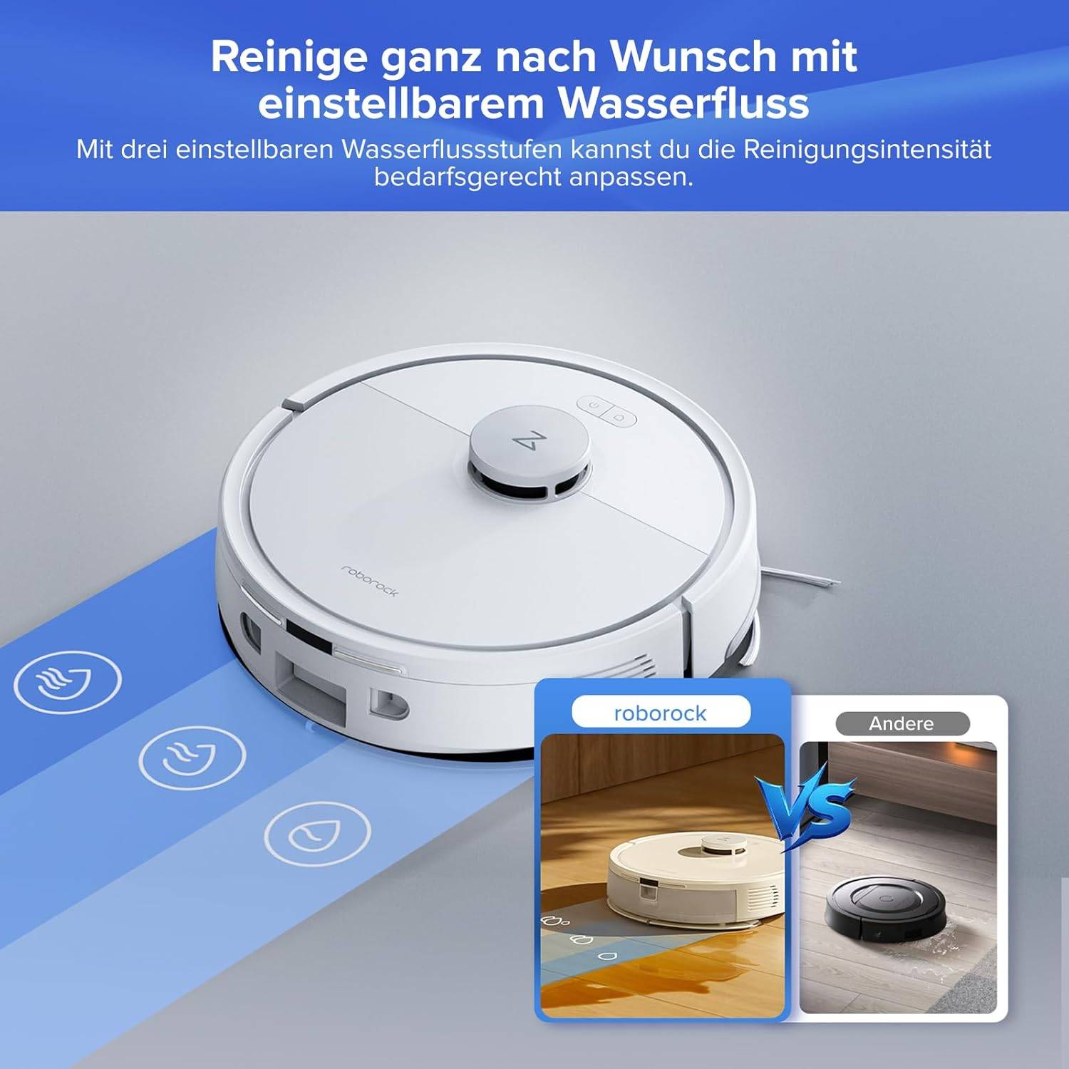 roborock Q7 L5+ Saugroboter mit Wischfunktion, Automatischer Staubentleerung, Dual Anti-Tangle System, 8.000 Pa Saugkraft