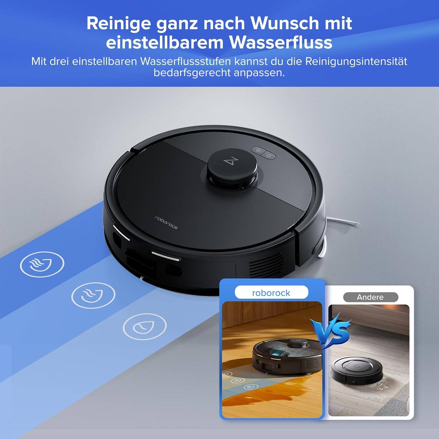 roborock Q7 L5+ Saugroboter mit Wischfunktion, Automatischer Staubentleerung, Dual Anti-Tangle System, 8.000 Pa Saugkraft