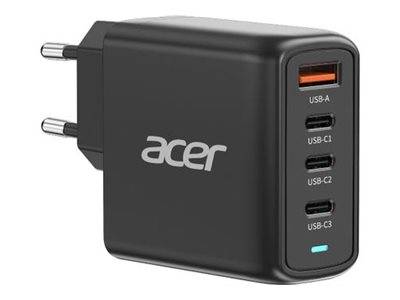 Acer 100W PD GaN Charger, 3 x USB C and 1 x USB A