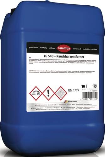 Rauchharzentferner TG 540 10l Konzentrat Kanister CARAMBA