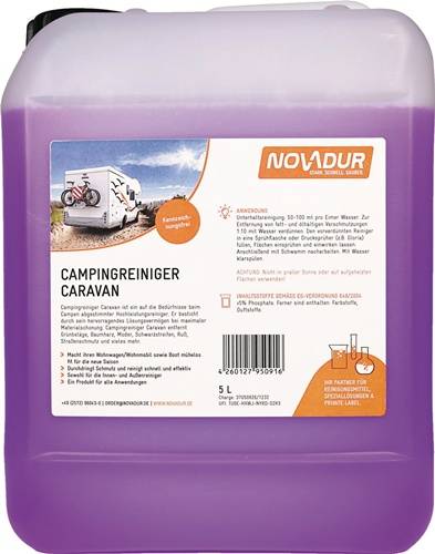Campingreiniger Caravan 5l Kanister NOVADUR