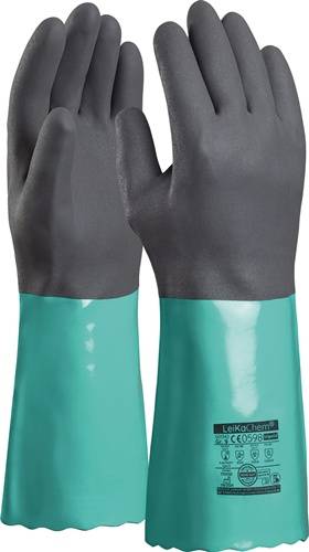 Chemiehandschuh LeiKaChem® 1342 Gr.10 grün EN 388,EN 407,EN 374 PSA III LEIPOLD