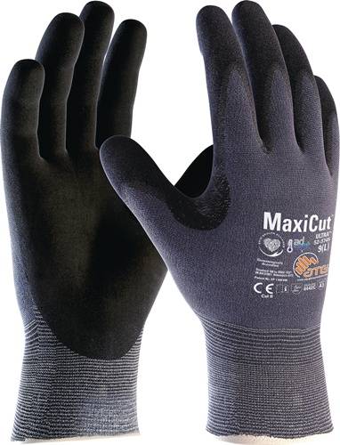 Schnittschutzhandschuhe MaxiCut® Ultra™ AD-APT® 52-3745 Gr.11 blau/schwarz EN388