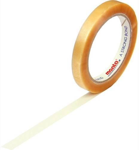 Klebeband Typ 220 Breite 12mm Länge 66m S.54µ PVC transparent leise TRANSPAK