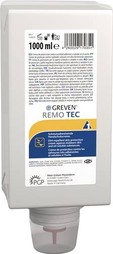 Hautschutzcreme GREVEN® REMO TEC 1l silikonfrei,parfümiert GREVEN