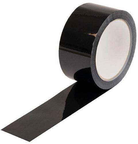 Klebeband Breite 50mm Länge 66m Stärke 48µ PP schwarz Acrylat-Kleber leise