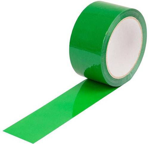 Klebeband PMS 335C Breite 50mm Länge 66m Stärke 48µ PP grün Acrylat-Kleber leise