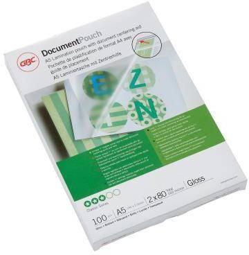 GBC Folientasche DocumentPouch IB575037 DIN A5 100 St./Pack.