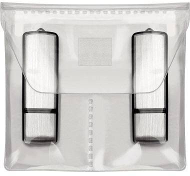 Veloflex USB Stick-Hülle 2256010 10x10cm PP transparent 5 St./Pack