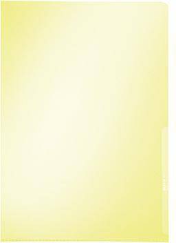 Leitz Sichthülle Premium 41000015 A4 0,15mm PVC gelb 100 St./Pack.