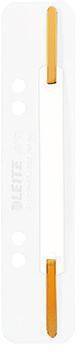 Leitz Heftstreifen kurz 37100001 35x158mm PP ws 25 St./Pack.