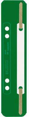 Leitz Heftstreifen kurz 37100055 35x158mm PP gn 25 St./Pack.