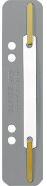 Leitz Heftstreifen kurz 37100085 35x158mm PP grau 25 St./Pack.