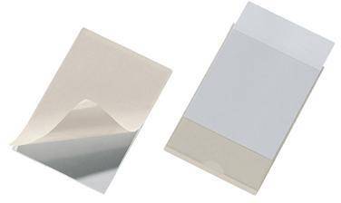 DURABLE Selbstklebetasche POCKETFIX 807719 74x105mm 10 St./Pack.