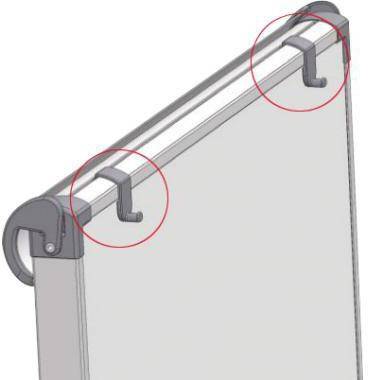 Franken Blockhalter A1070/132CH f. FC81/84/41/43 2 St./Pack.