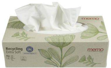 memo Taschentücher Recycling Extra Soft H3458 4lg. 100St.
