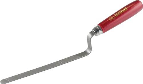 Hamburger Fugenkelle L.310mm B.12mm kon.geschl.Kohlenstoffstahl SCHWAN