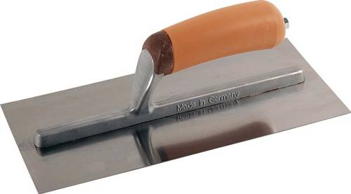 Glättekelle L.280mm B.120mm Soft Griff VA S.0,8mm Super Prof