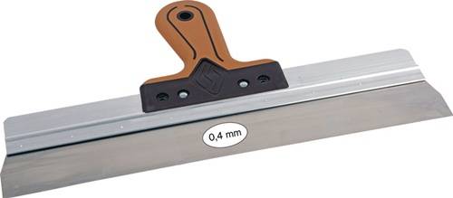 Flächendekorspachtel B.570mm Softgriff Edelstahlblatt 0,4mm Super Prof