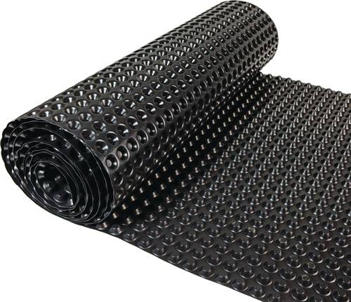 Noppenfolie L0,9xB6,5m 100% HDPE S.500g/m² WINDHAGER