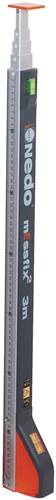 Teleskopmaßstab mEssfix 2 Messber.0,70-3,00m L.0,7m 1,3kg NEDO