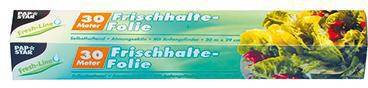 PAPSTAR Frischhaltefolie 14110 29cmx30m Faltschachtel transparent