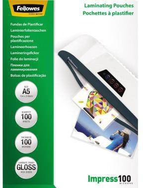 Fellowes Laminierfolie Impress 100 5351002 DIN A5 tr 100 St./Pack.