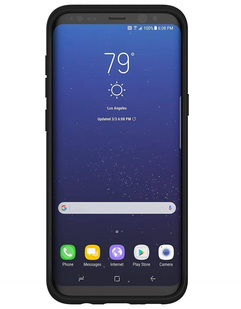 Jack Spade Graph-Check Case Navy für Samsung Galaxy S8 Plus