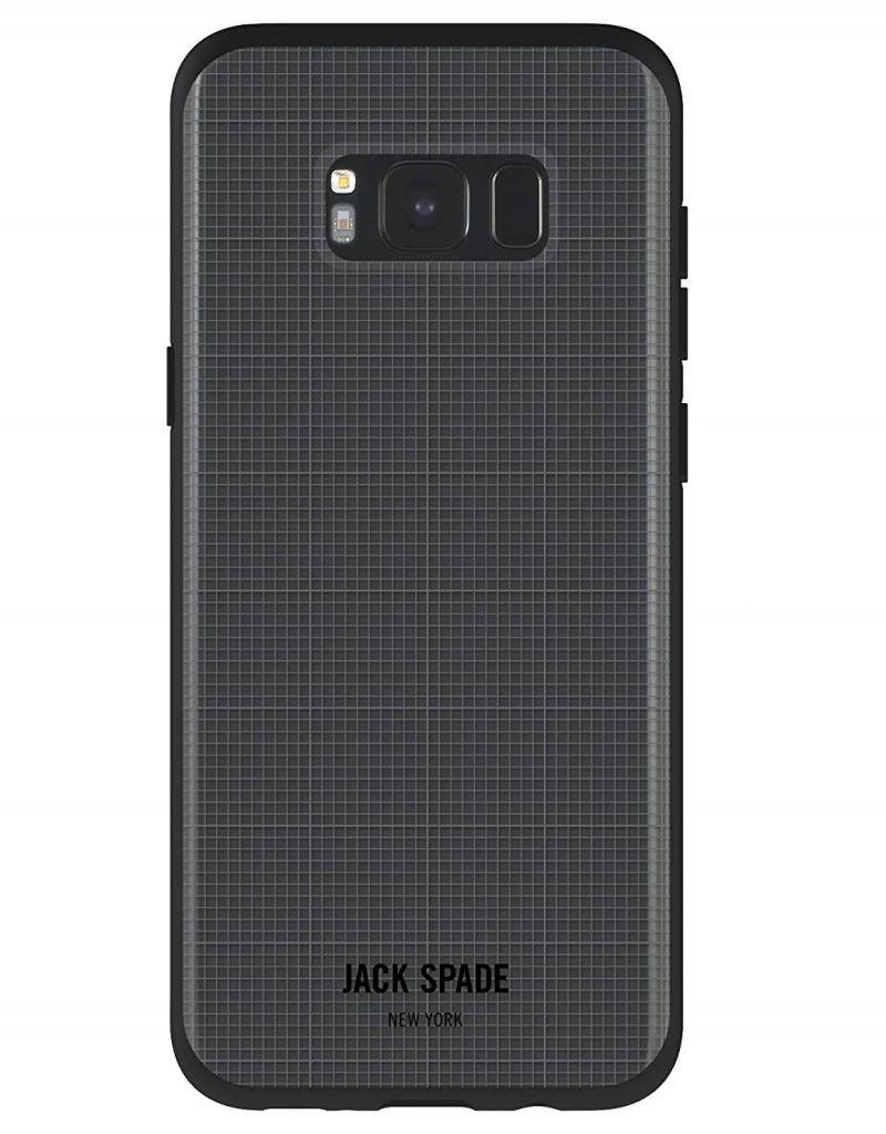 Jack Spade Graph-Check Case Clear für Samsung Galaxy S8 Plus