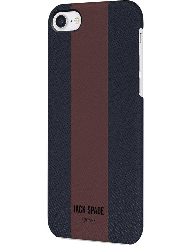 Jack Spade Stripe Case Navy für Apple iPhone 7/8/SE 2020