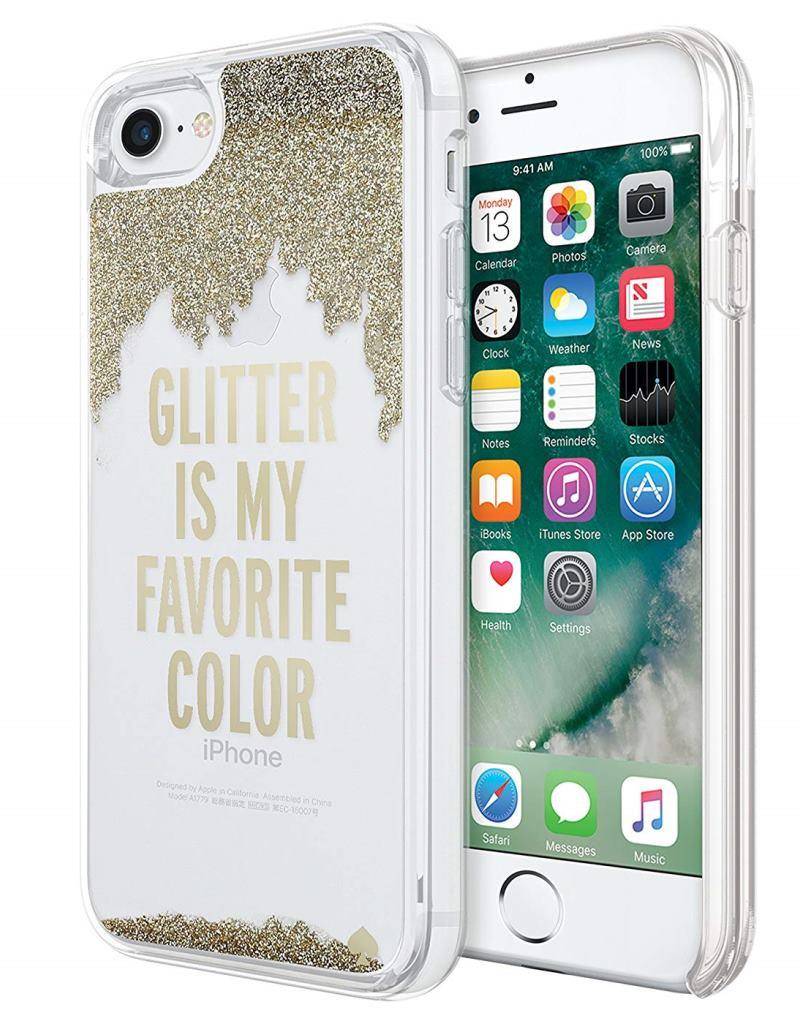 Hardshell Cover Liquid Glitter Gold für Apple iPhone 7/8/SE 2020