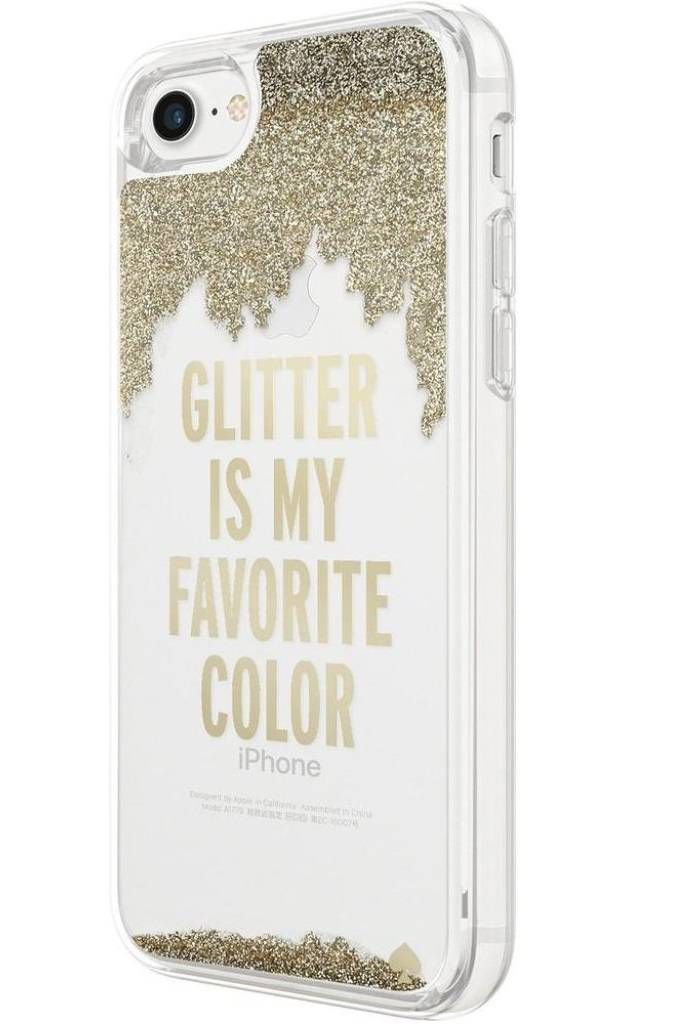 Hardshell Cover Liquid Glitter Gold für Apple iPhone 7/8/SE 2020
